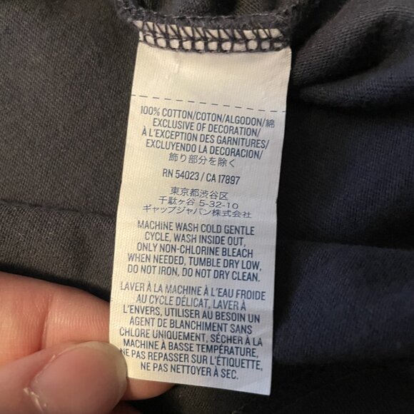 Old Navy girls shirt - Gray with Silver Sequin Panda - Size Medium 8 - EUC - Picture 5 of 5